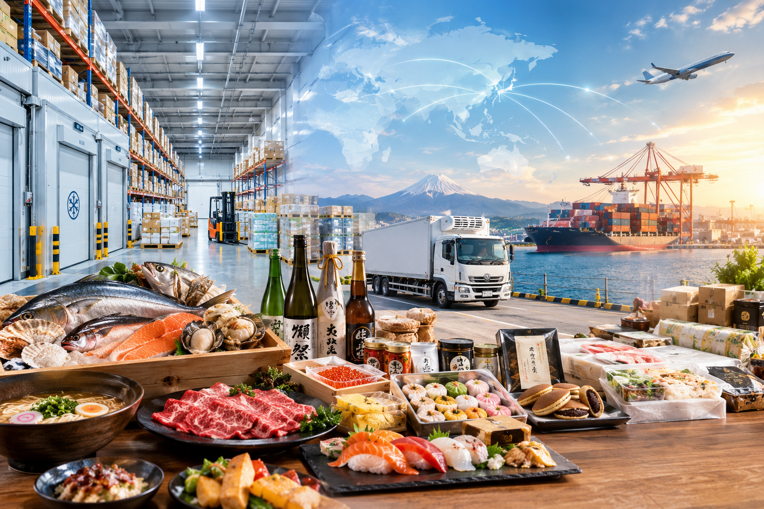 Japan: Major Food Wholesale Group Seeking Food Manufacturers & Global Japanese-Food Distribution Platforms
